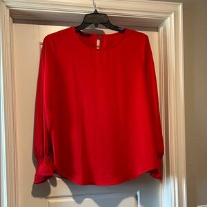 Chic Red Blouse for Women